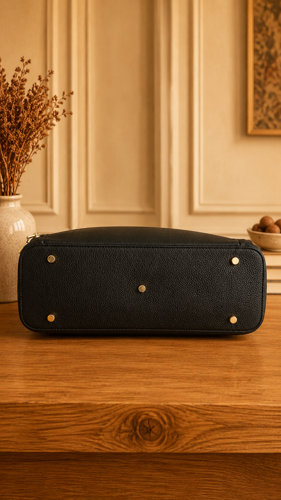 L’Élégant interior pockets for cards, phone and small accessories
