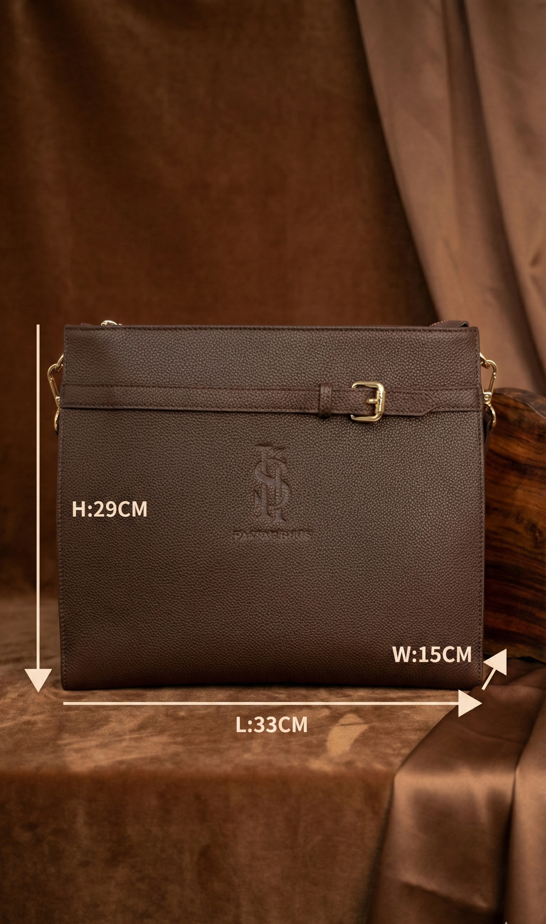 Luxury TOGO Leather Handbag – Modern Elegant Bag with Insulated Compartment