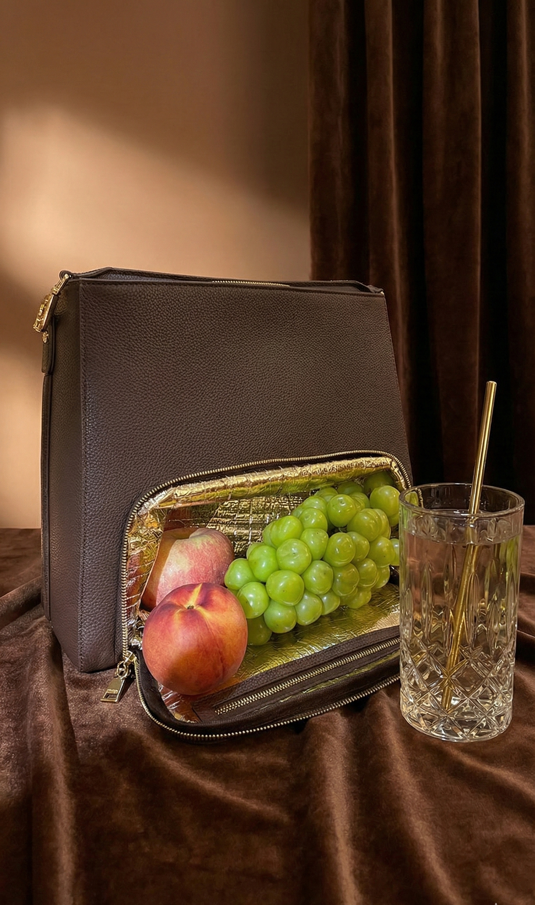 Luxury TOGO Leather Handbag – Modern Elegant Bag with Insulated Compartment