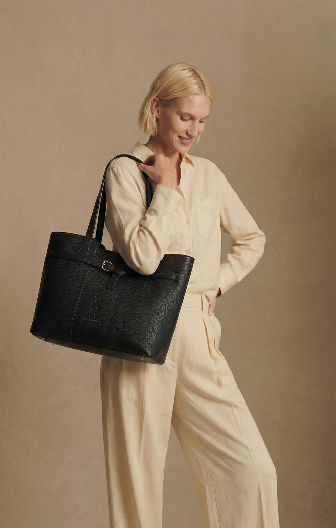 Luxury TOGO Leather Tote Bag – Parisian Elegance with Insulated Compartment