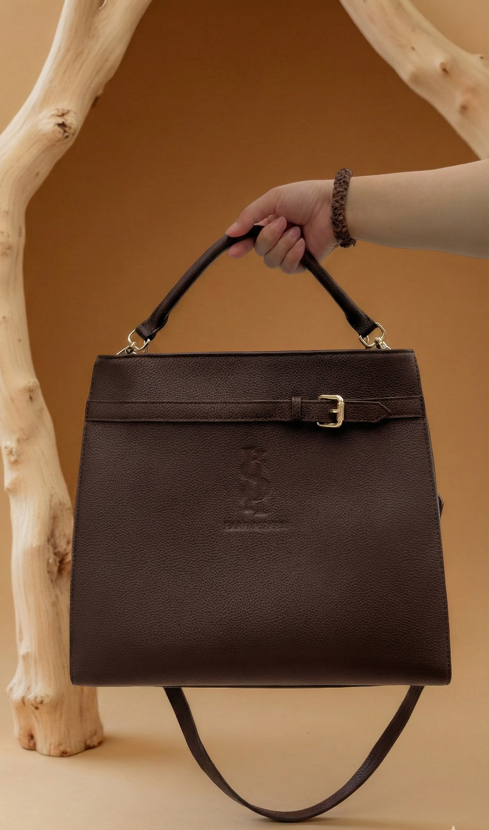 Luxury TOGO Leather Handbag – Modern Elegant Bag with Insulated Compartment