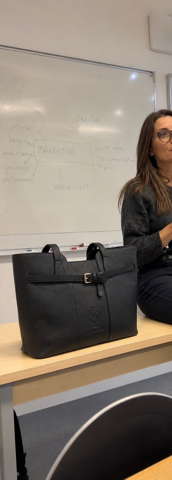 Audrey, prof à l'université